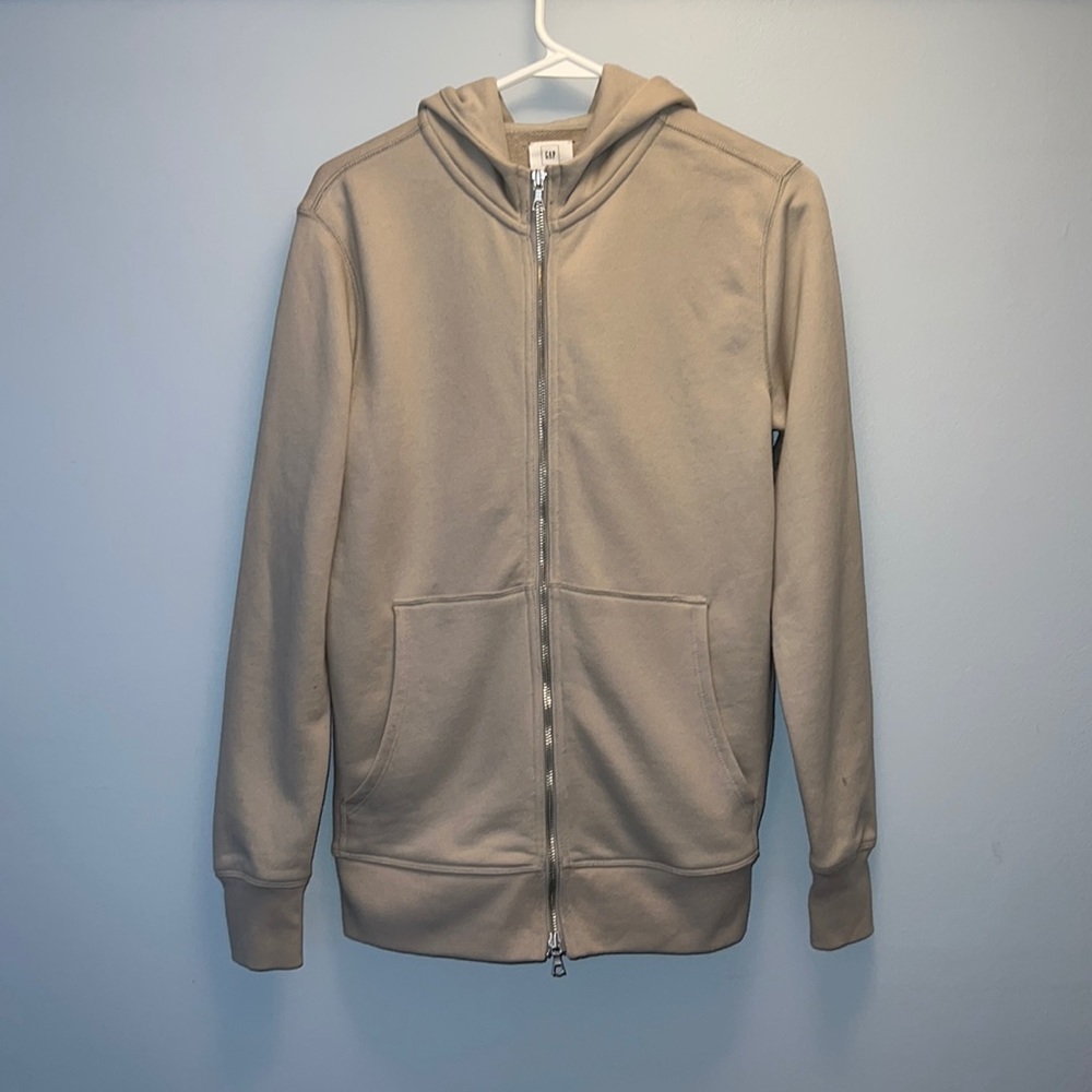 John Elliott X Gap Dual Zip Hoodie Clay Size XS